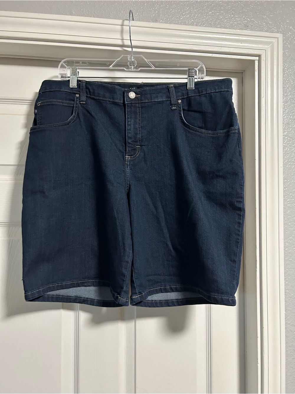 Lee Women’s Dark Wash Denim Shorts